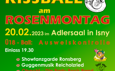 Start: Kartenvorverkauf – Kissball am Rosenmontag 20.02.23